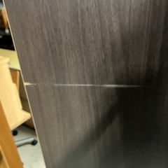 O 2512-317 収納付きハンガーラック　シューズボックス　鏡　キャスター付き　キズ汚れ有りの画像