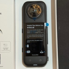 Insta360 X5 ブラック 8K アクションカメラの画像