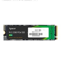 Apacer M.2 PCIe Gen3 x4 SSD 2TB
の画像