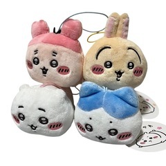 ちいかわ ねそべりマスコット4種セットの画像