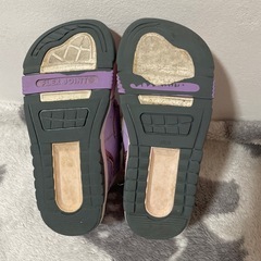 ムーンスター　キャロット　ハイカット19.0 パープル  の画像