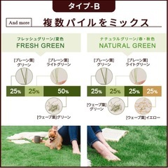 人工芝　切れ端の画像