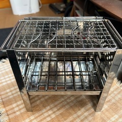 ミニコンロ BBQ ソロキャンの画像