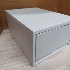 無印良品　小物収納ケース　引出2個　サイズ大　ポリプロピレン 約幅26×奥行37×高17.5cm　ホワイトグレーの画像