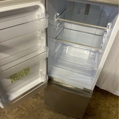 【年末セール】【6ヶ月保証】SHARP 2ドア冷蔵庫 SJ-C17E-N 2018年製167L 左開きの画像