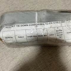 未使用！ラッシングベルトレール用の画像