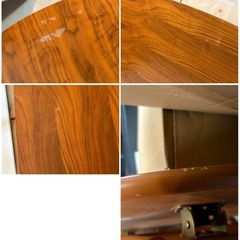 折れ脚センターテーブル　 ノルン 不二貿易の画像