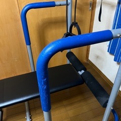 チンニング ぶら下がり健康器 懸垂マシン 懸垂バー 背筋 腹筋 大胸筋 筋トレの画像