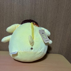 新品　カラビナ付きビッグポーチ　ポムポムプリンの画像