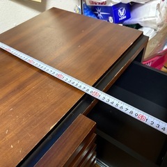 テレビ台 ボード木目傷ありの画像