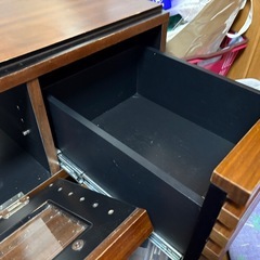 テレビ台 ボード木目傷ありの画像