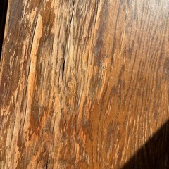 アンティーク調 木製デスク＆チェアセット（写真追加）の画像