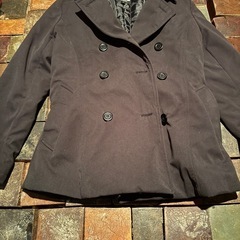 ピーコート ジャケット トレンチコート　レディースMサイズ　BR...