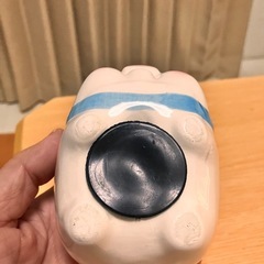 昭和レトロ ブタ 貯金箱 6cmの画像