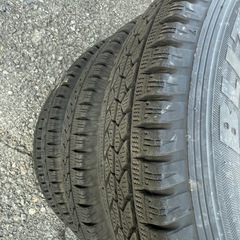 スタッドレスタイヤアルミホイールセット　ハイゼットなどに！の画像