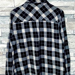 長袖 チェックシャツ(3)の画像