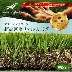 未使用リアル人工芝 【アメイジングターフ】2m×1.65mの画像