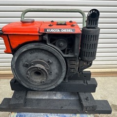 クボタKUBOTA耕うん機ディーゼルエンジンEA7‐7馬力の画像