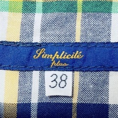 長袖 チェックシャツ(4)の画像