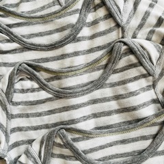 UNIQLOロンパース肌着70 【4枚セット,うち2枚は未使用】の画像