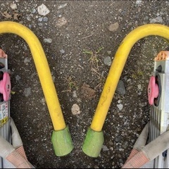 ナカオ レン太 3REN-8.0 3連伸縮ハシゴ　アウトリガーの画像