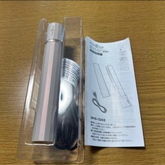 モバイルヘアアイロン ピンクの画像