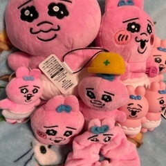 おぱんちゅうさぎぬいぐるみなど9点セット400円の画像
