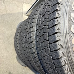 タウンエースライトエースボンゴ用　スタッドレスタイヤホイールセット　バリ山！の画像