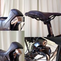 ロードバイク BASSO Viper 105 黒の画像