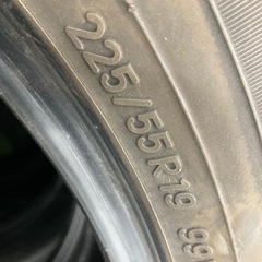 中古タイヤ TOYO PROXES  R46A 225/55R19 ４本の画像
