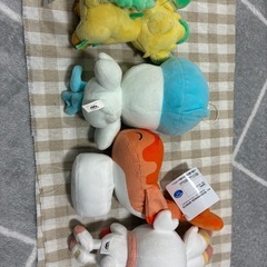 【決まりました！】
ポケモン　ぬいぐるみセットの画像