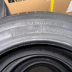 ハイエース用　新品未使用　スタッドレスタイヤ　アルミホイールセット
の画像