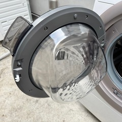 🉐AB30⭐️最新モデル★2025年製美品★シャープ　ドラム式洗濯機　7KG 熱乾燥　一人暮らしの画像