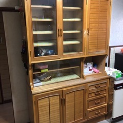 ⭐️無料🤲　食器棚です‼️の画像