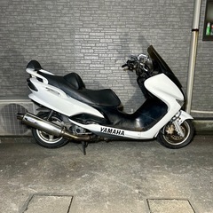 マジェスティ125✨自賠責つき❗️社外マフラー　プラグ交換済み　下取りや配達可能ですの画像