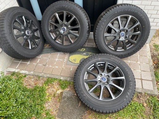 DUNLOP WINTER MAXX 15インチタイヤホイールセット22年溝