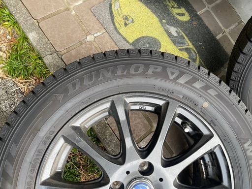 DUNLOP WINTER MAXX 15インチタイヤホイールセット22年溝