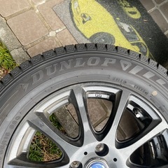 DUNLOP WINTER MAXX 15インチタイヤホイールセット22年溝の画像