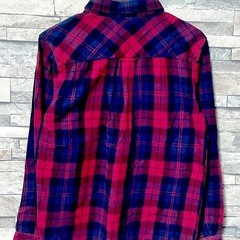 長袖 チェックシャツ(5)の画像