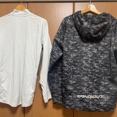 【USED】ワークマン防風パーカーL【タグなし未着】長袖シャツL Lの画像