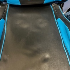 gtracing ゲーミングチェア 青の画像
