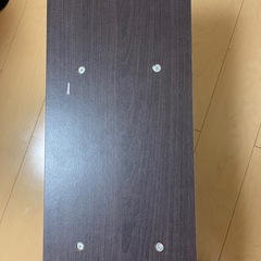 木製本棚（高さ89cm・背面に隙間ありの画像