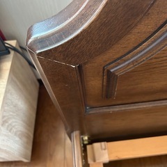 ダブルベッドフレームの画像