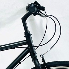 普段使い未使用　700cクロスバイク6段変速　ブラックの画像