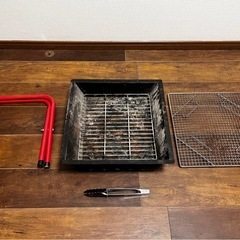 焚き火台  キャプテンスタッグ 5〜6回使用 無料の画像