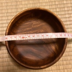 受け渡し決定　桂由美デザイン　木製サラダセットの画像