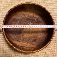 受け渡し決定　桂由美デザイン　木製サラダセットの画像