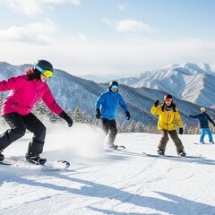 ⛷️北海道のウィンタースポーツを仲間を楽しもう🏂