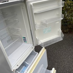 北九州市内配送無料　保証付き シャープSJ-GW36D-W 冷蔵庫 プラズマクラスター冷蔵庫 ピュアホワイト [355L /3ドア /左右開きタイプ] の画像