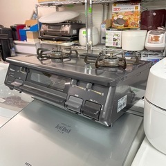 配送可能　保証付き パロマ ガステーブル  プロパンガス(LPG) 右強火 IC-N86BS-R の画像